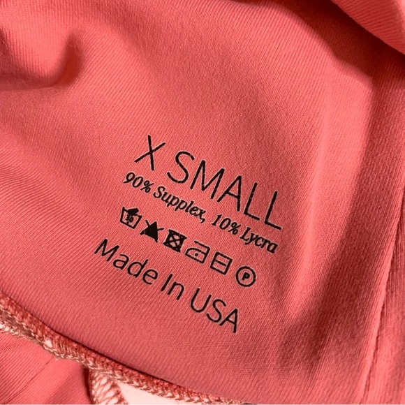 Live The Process Geometric Colorblock High Rise Leggings Pink Size XS - Picture 14 of 16